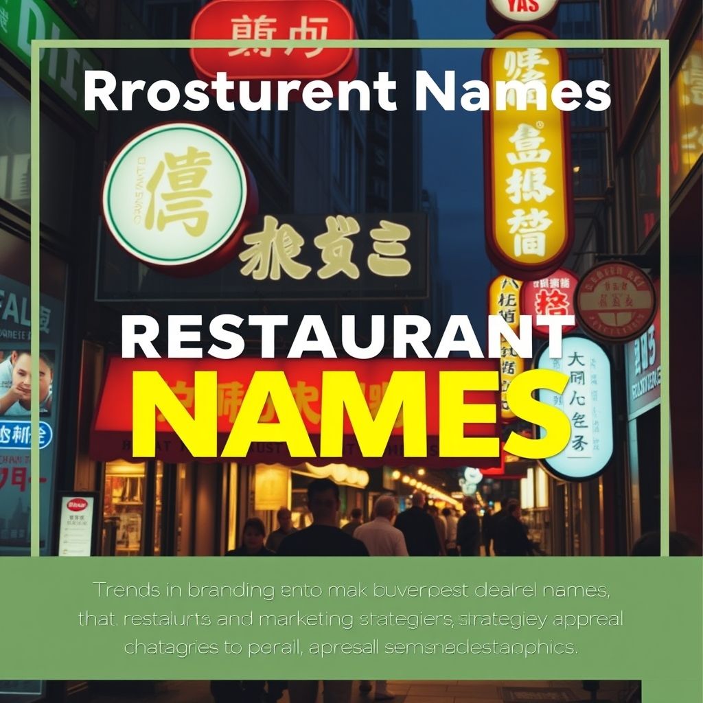 เทคนิคการเลือกชื่อร้านอาหารทันสมัย ดึงดูดลูกค้าทุกกลุ่ม